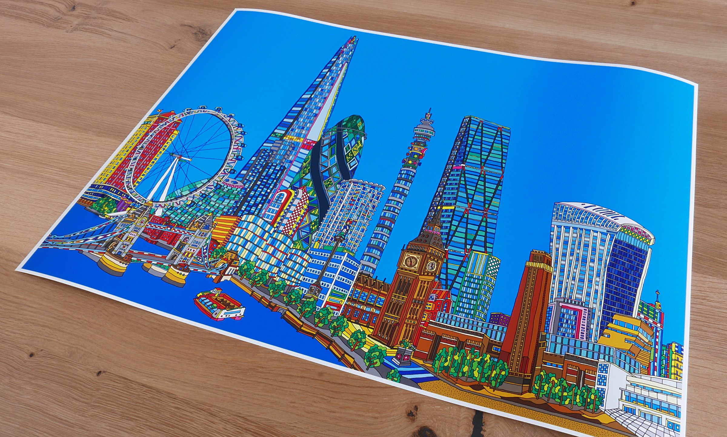 Magma (London Print)